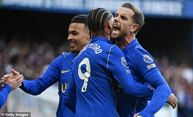 Quick-fire Chelsea’s speedy start too hot to handle for Bournemouth as Jordan Henderson rolls back the years – but there remains a major concern for Xabi Alonso, writes KIERAN GILL