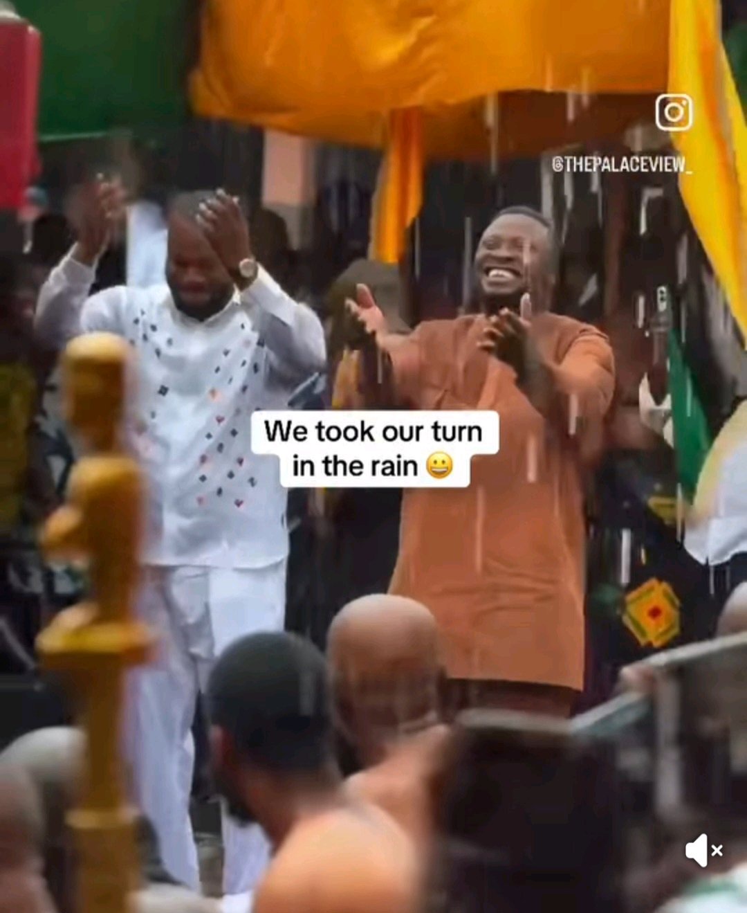Dr. Frank Amoakohene Sparks Social Media Reactions After Dancing Adowa In Heavy Rain At Akwasidae