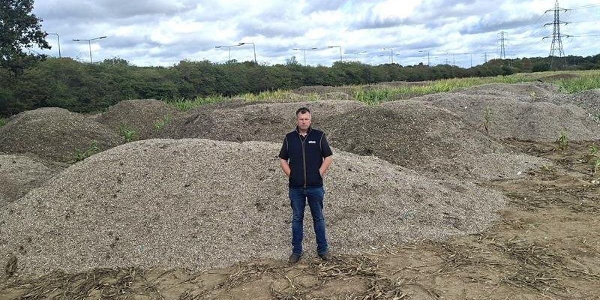 Farmer facing £350,000 clean-up bill as crime gang dumps 2000 tonnes of rubbish on his field