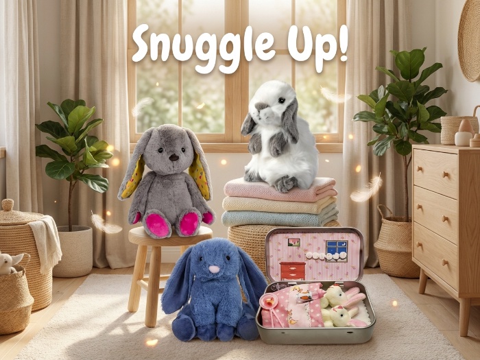 Lovable Plush Companions: A Delightful World of Stuffed Bunnies