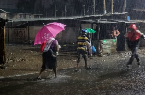 List of Counties to Expect Heavy Rainfall and Cold on Sunday Evening