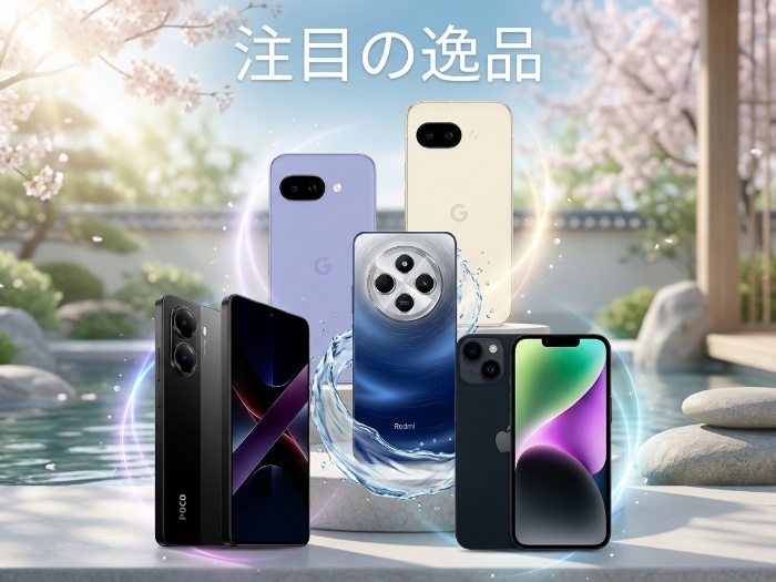 最新スマートフォン特集：テクノロジーとデザインの融合