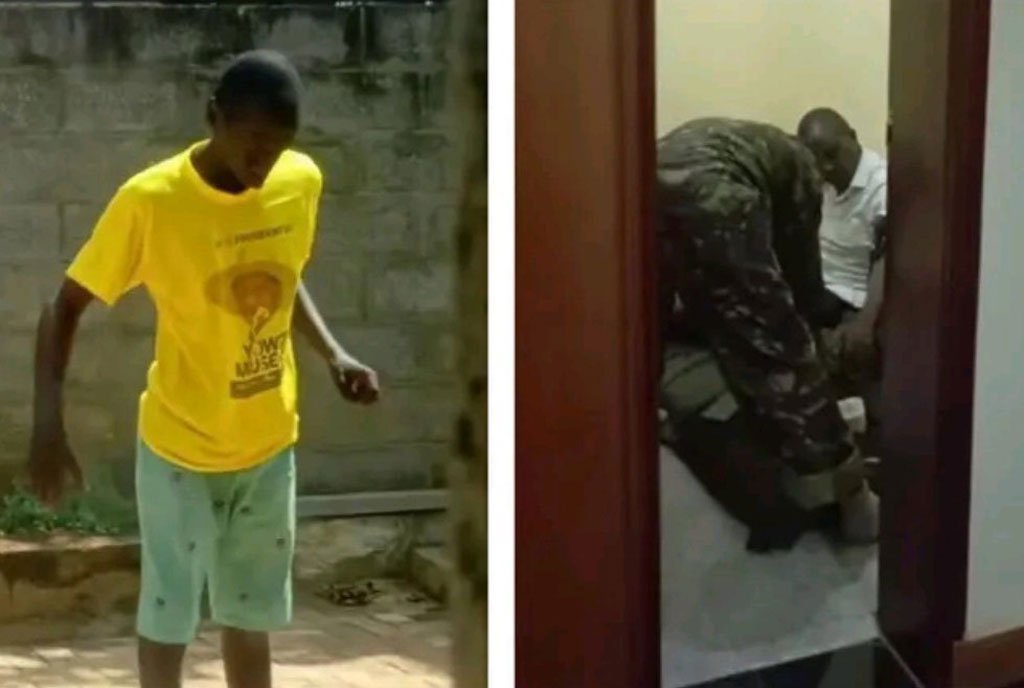 I’m going to shoot him to death, Gen Muhoozi threatens missing opposition activist Sam Mugumya