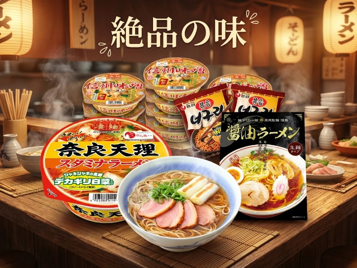 ご家庭で楽しむ本格ラーメンの世界！
