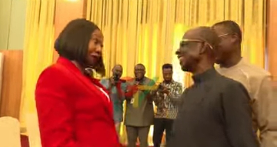Massive Reactions As Asiedu Nketia Meets Jean Mensa at Jubilee House for the First Time