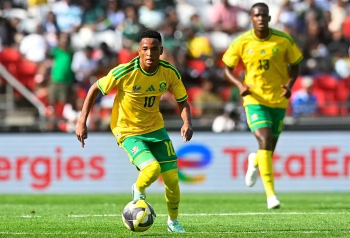 Pitso Mosimane hails Relebohile Mofokeng and Oswin Appollis after Bafana Bafana’s 5-0 win over Eritrea