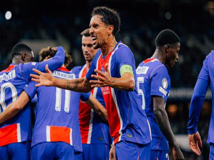 PSG stun Manchester City in four-goal thriller as Haaland makes Champions League history