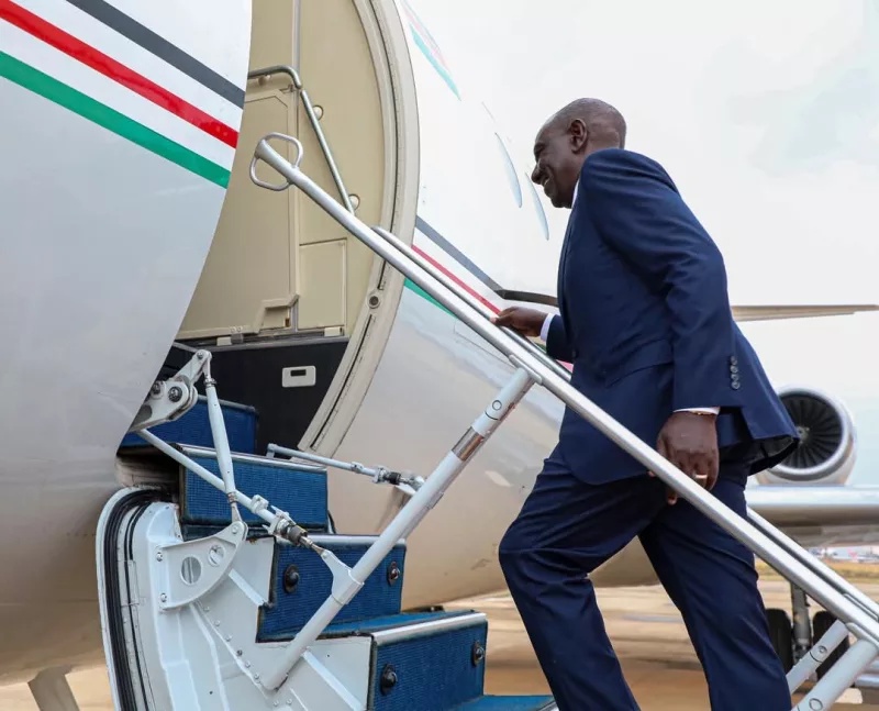 Ruto seeks trade deals, investment as he heads to Russia