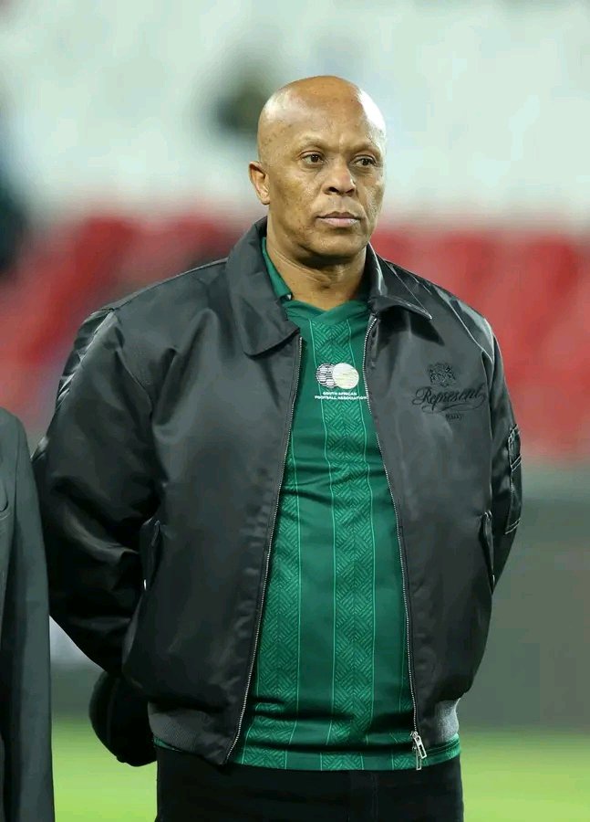 Doctor Khumalo Praises Bafana Bafana Striker for His Relentless Pressure on Defenders