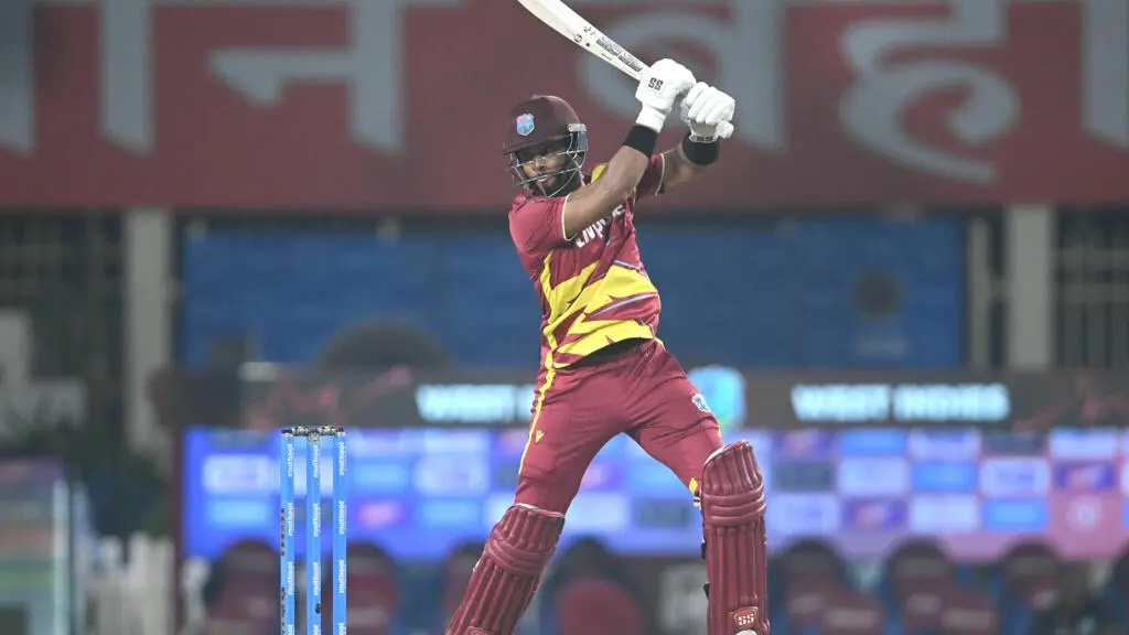 Hope, Rutherford fire West Indies to record T20 chase of 250