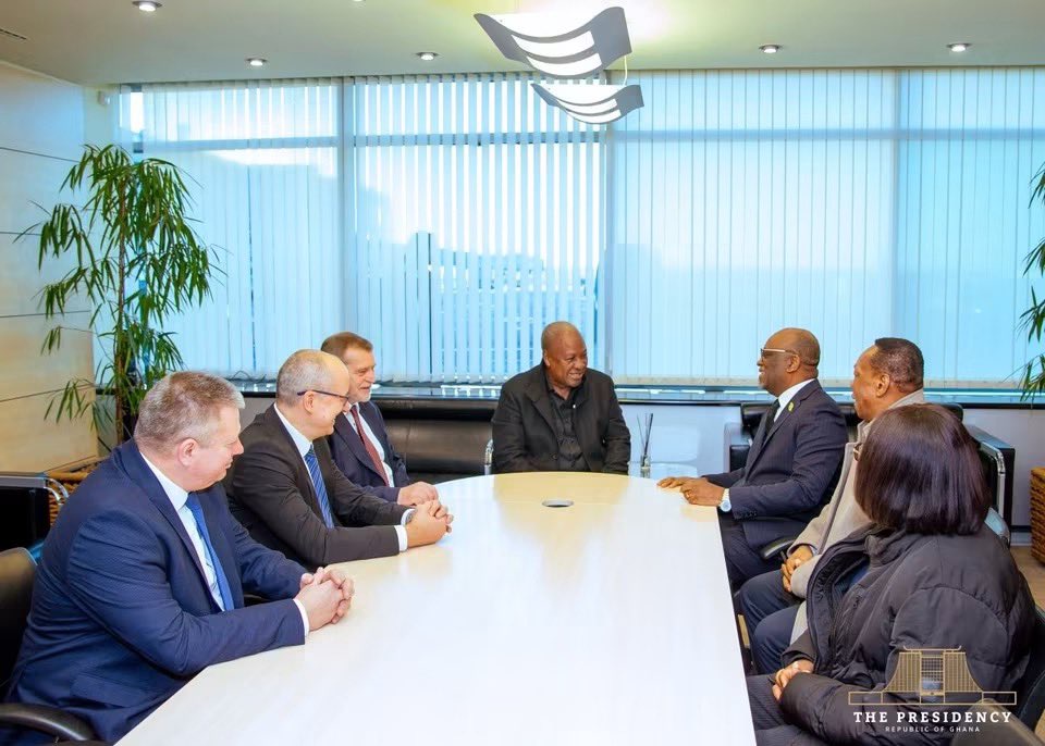 Mahama Arrives in Moscow for 3rd Russia-Africa Summit