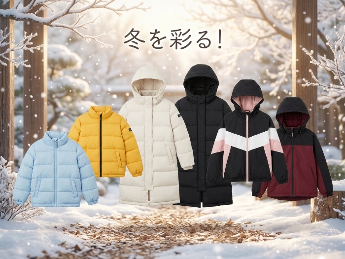 寒い季節を彩る！子供用アウター特集