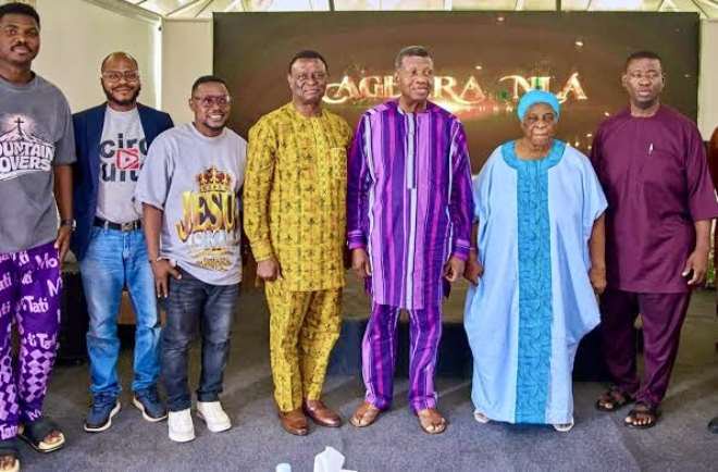 Pastor Adeboye, Wife Watch ‘Agbara Nla: The Return’