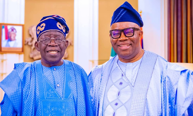 Tinubu Holds Closed-Door Meeting with Akpabio at Aso Rock
