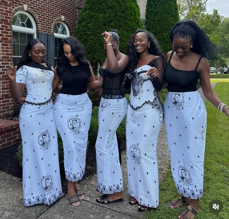 Classy Black and White Funeral Outfits Every Ghanaian Woman Should Consider