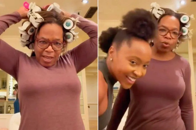 Oprah Winfrey Calls Out Actress Thando Dlomo for Not Knowing What a Hair Roller Set Is in Hilarious ‘Generation Gap Moment’