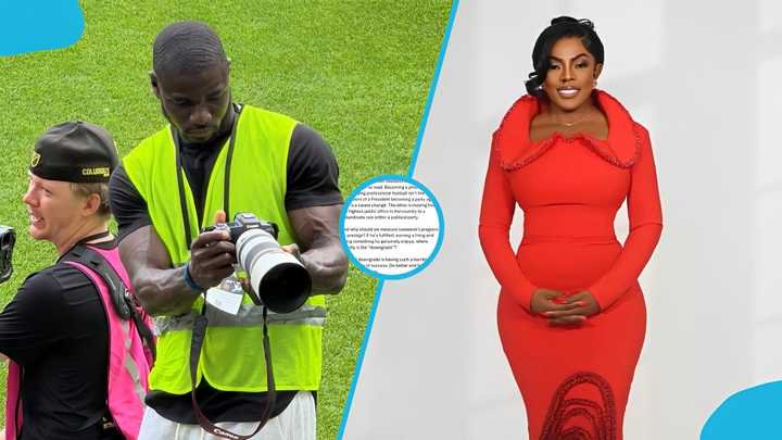 Nana Aba Anamoah slams Harrismadeit over Jonathan Mensah photography ‘downgrade’ claim