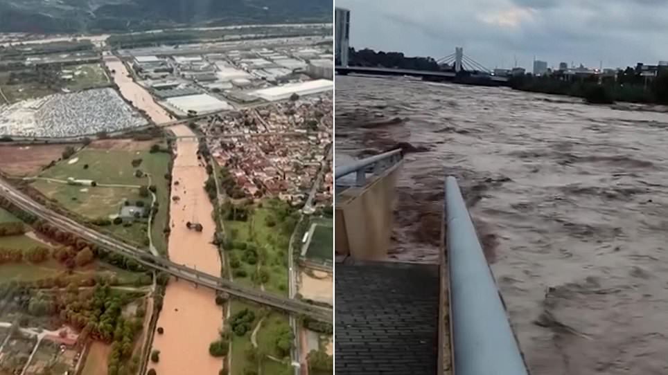 Two people dead as ‘mini-hurricane’ brings devastating floods to Spain