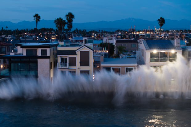 California rushes to prepare for massive ‘Kelvin’ wave and predicted sea level rise
