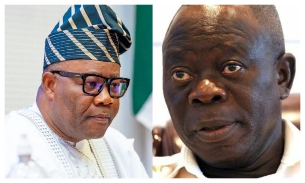 Akpabio Said the Girls Being Trafficked Are From Benin Uni; I Told Him They Are From Uyo Uni-Oshiomole