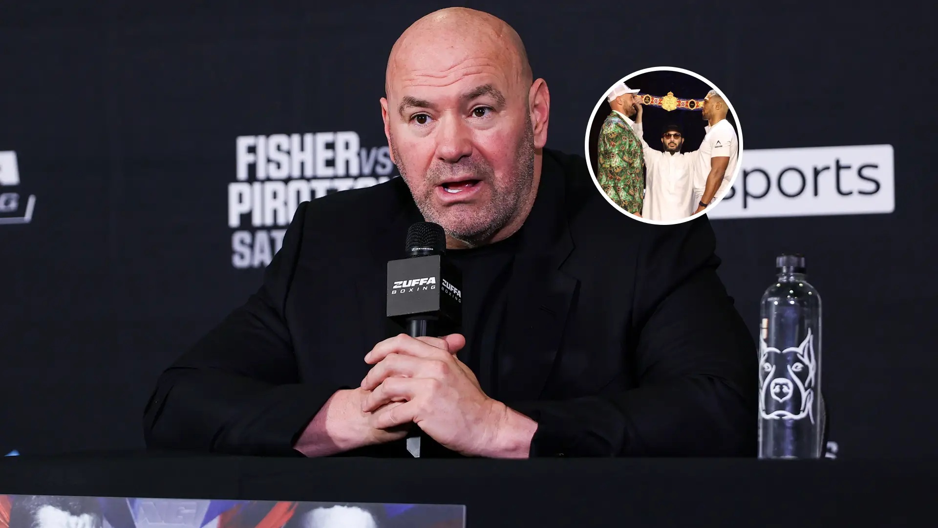 Dana White leaks Tyson Fury vs Anthony Joshua fight contract detail that allows his involvement