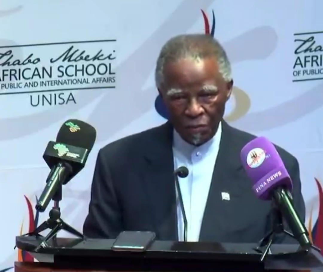 Mbeki Fires Back at Anti-Migrant Rhetoric Saying Those Blaming Foreigners Are Protecting Real Culprits