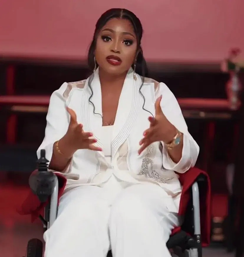 Regina Daniels marks 25th birthday in wheelchair