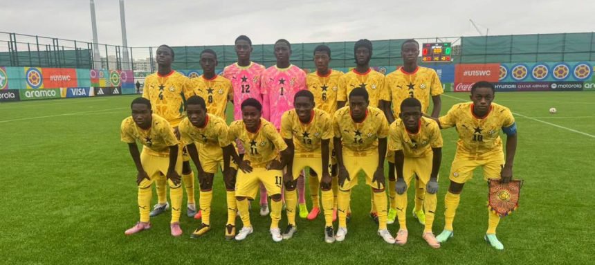 Ghana U-15 Boys end FIFA Festival campaign with 4-0 win over Colombia