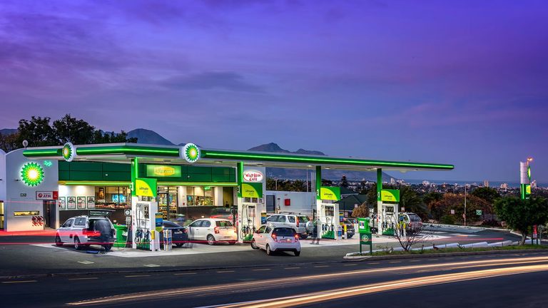 South African petrol stations are turning into mini shopping malls