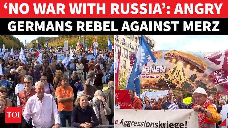 Berlin Erupts In Anti-War Protest As Thousands Reject Calls To Prepare Germany For Russia Conflict