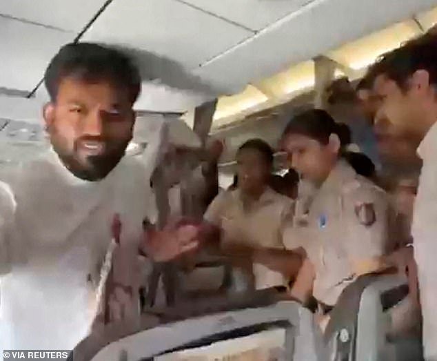 Cockroach party leader is among 2,000 arrested at protest as they demand India’s election chief resigns