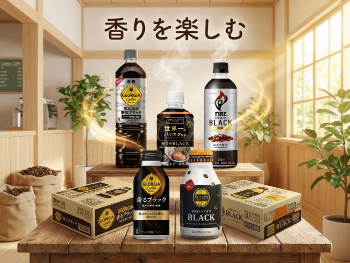 おすすめのブラックコーヒー飲料大全