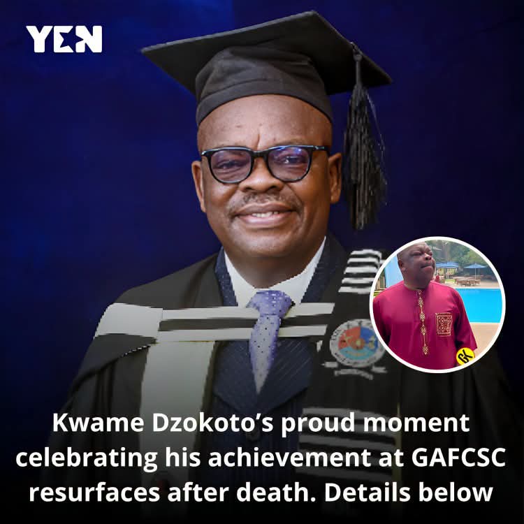 Late Kwame Dzokoto’s Major Academic Milestone Resurfaces, Stirring Emotions Online