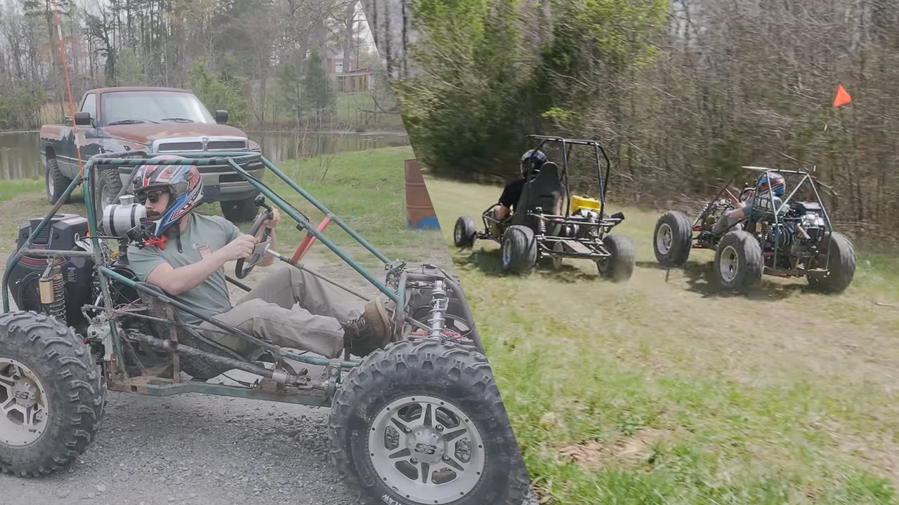 YouTubers Put a Massive Predator 670 V-Twin on a Knockoff Go-Kart—And It Was Terrifying