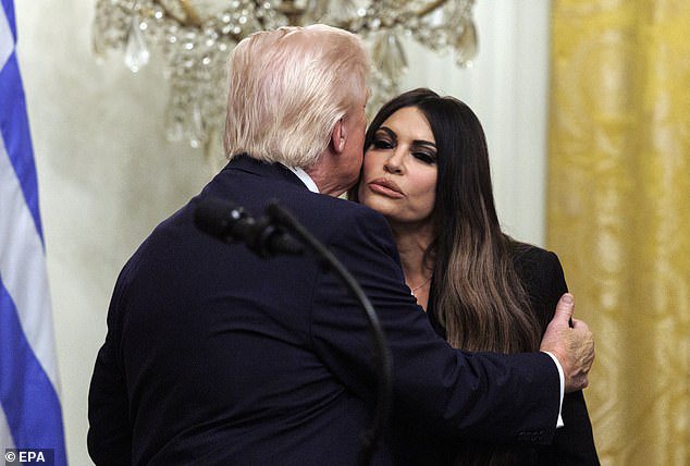 Paranoid Kimberly Guilfoyle ‘holed up’ inside lavish Athens estate during humiliating demise: Now brazen phone calls and new gambit to pay for luxury G-Wagon are revealed