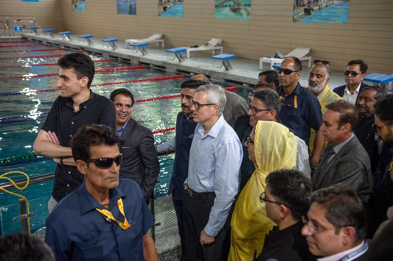 Omar Abdullah inaugurates Rs 30.35-crore sports infrastructure at Srinagar sports centre