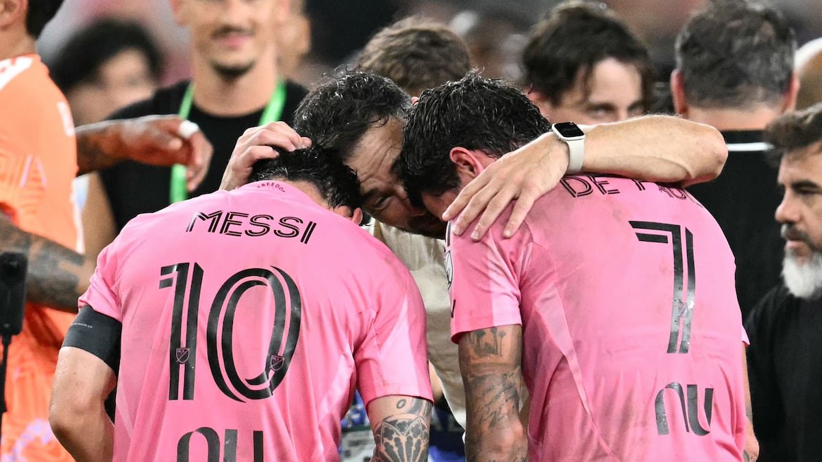 Inter Miami coach on Messi’s retirement: “We’re not going to see him with Argentina anymore, so we have to enjoy him at Inter Miami”