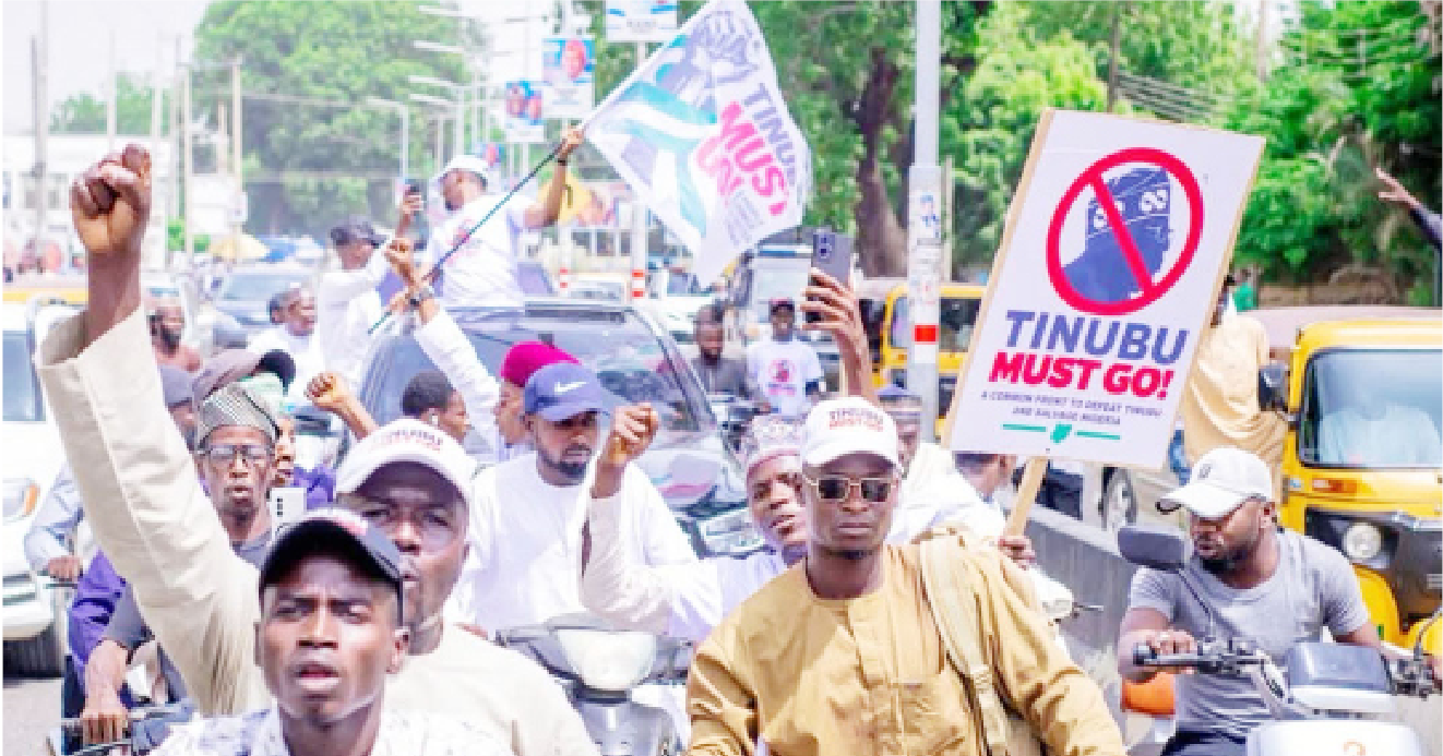 Protest as police stop ‘Tinubu-Must-Go’ meeting in Kano