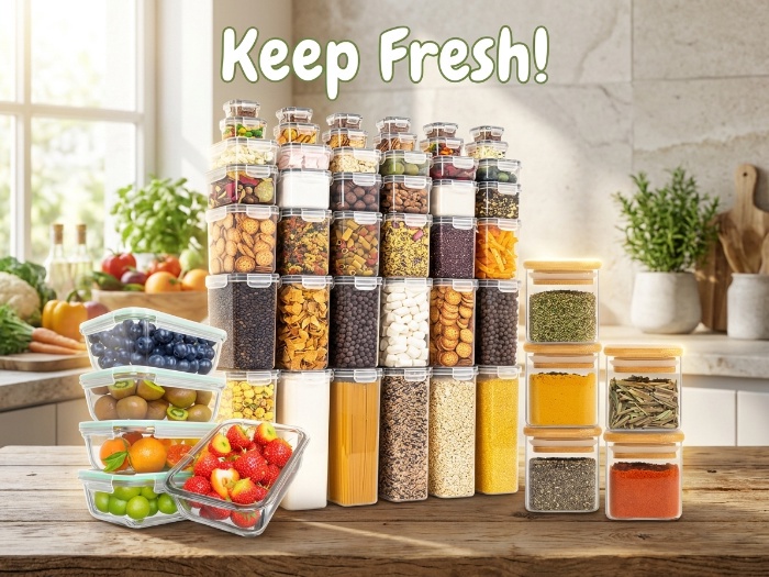 Organize Your Kitchen with the Best In Food Storage Solutions