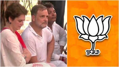 ‘Inappropriate’: BJP turns heat on Rahul Gandhi over ‘clash’ with female Delhi cop during anti-CEC protest