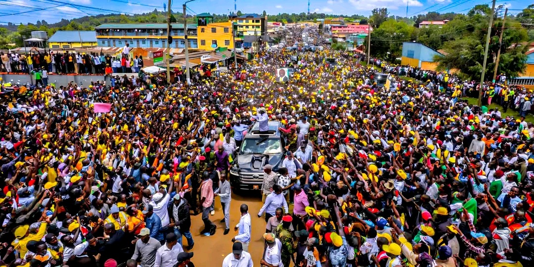 Ruto Pauses Mid Speech After Noticing CS Joho, Mvurya, Kingi Left His Meeting Unannounced~Details