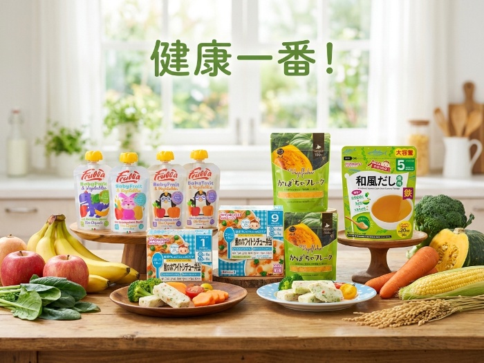 赤ちゃんの健やかな成長をサポートする厳選ベビーフード
