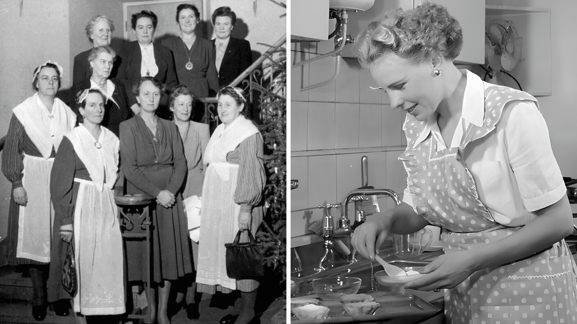 The Real Tradwives & How Vintage Stay-At-Home Wifes Looked Like