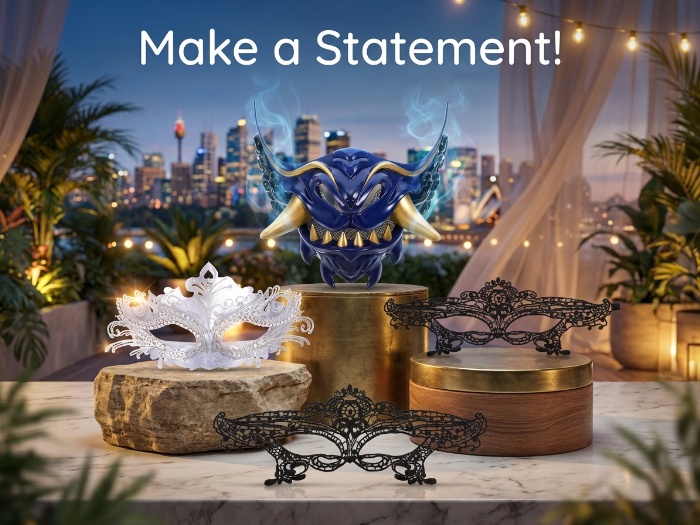 Showstopping Masquerade Magic: Transform Your Look with These Exquisite Masks