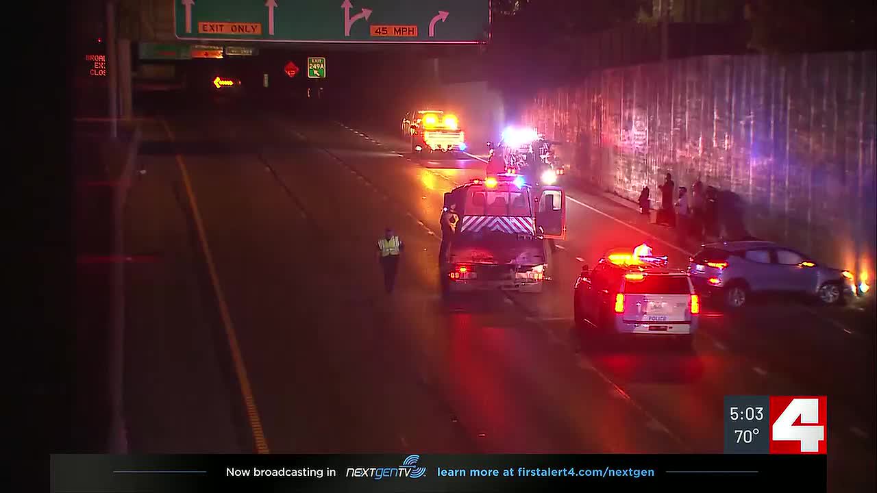 Multi-car crash on I-70 sends one to hospital with life-threatening injuries