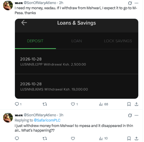 M-PESA downtime: What happens when money leaves your account but never arrives?