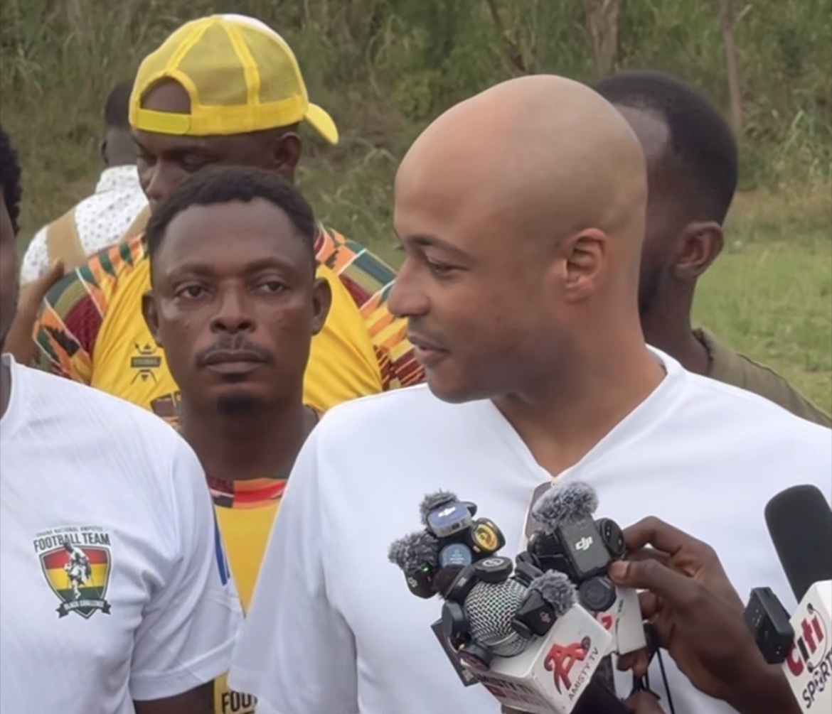 Former Black Stars Captain, Andre Ayew Donates A Sustained Amount Of Money To Ghana’s Amputee Team
