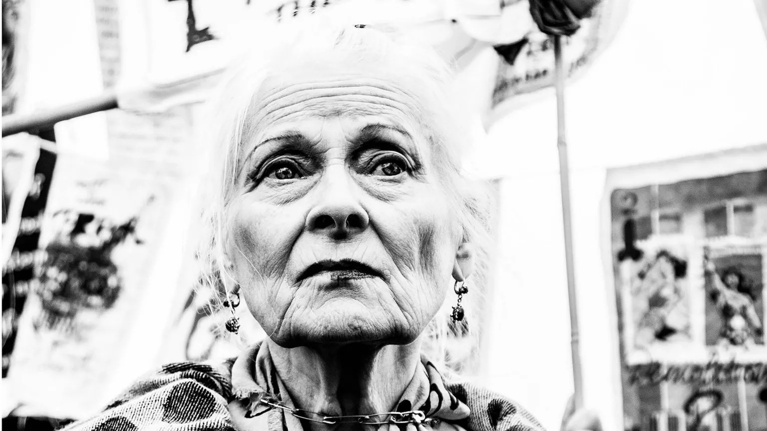 Unseen Vivienne Westwood photos show ‘born protester’