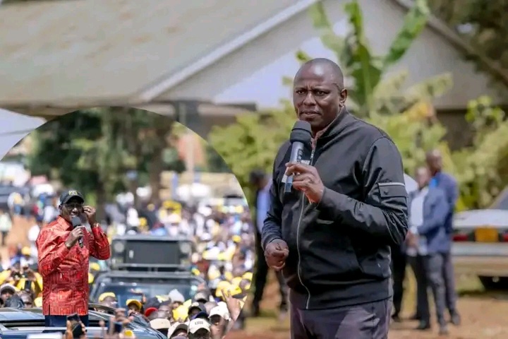 “Mimi Ndio Dawa Yake” Listen to Ichung’wah Message Pres Ruto Over Gachagua’s Mt Kenya Influence