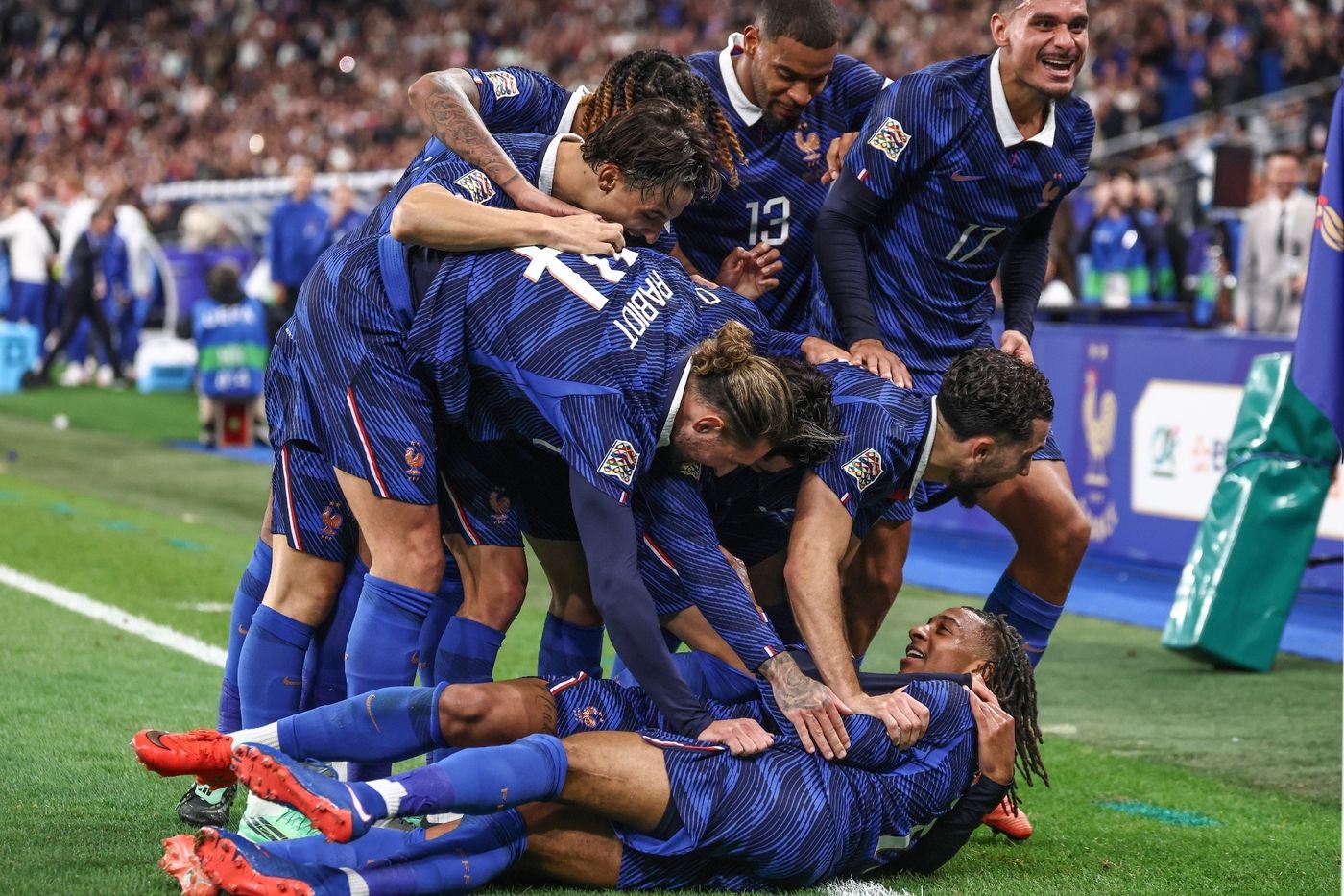 Michael Olise leads France to a 4-1 victory against Belgium